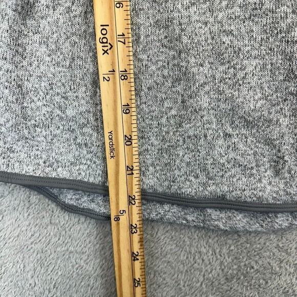 Lululemon Fleece and Thank You Hooded Pullover 1/2 Zip Womens Size 6 Gray - Picture 3 of 7